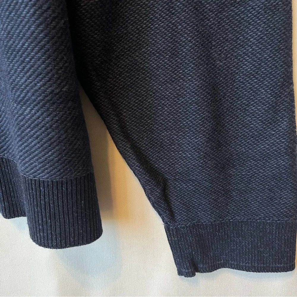 Jos A Bank Reserve Sweater XXL Blue V-neck Wool Cashmere blend Mens pullover - Picture 5 of 7